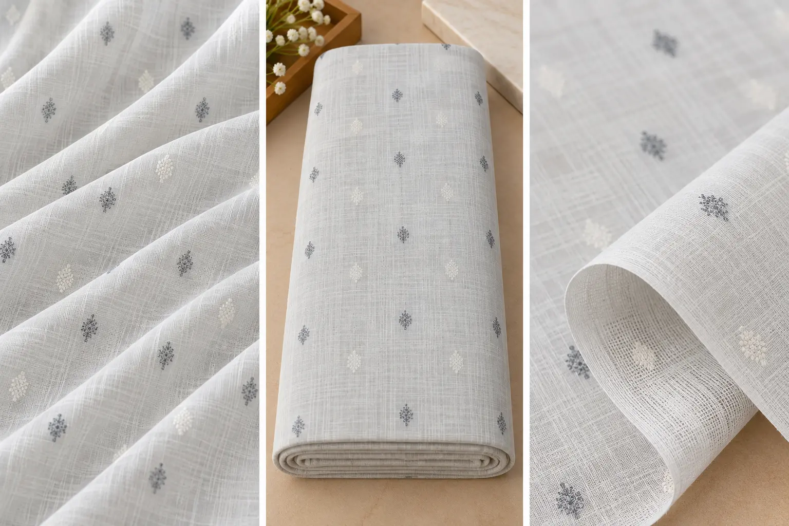 Premium Minimal Motif Shirt Fabric