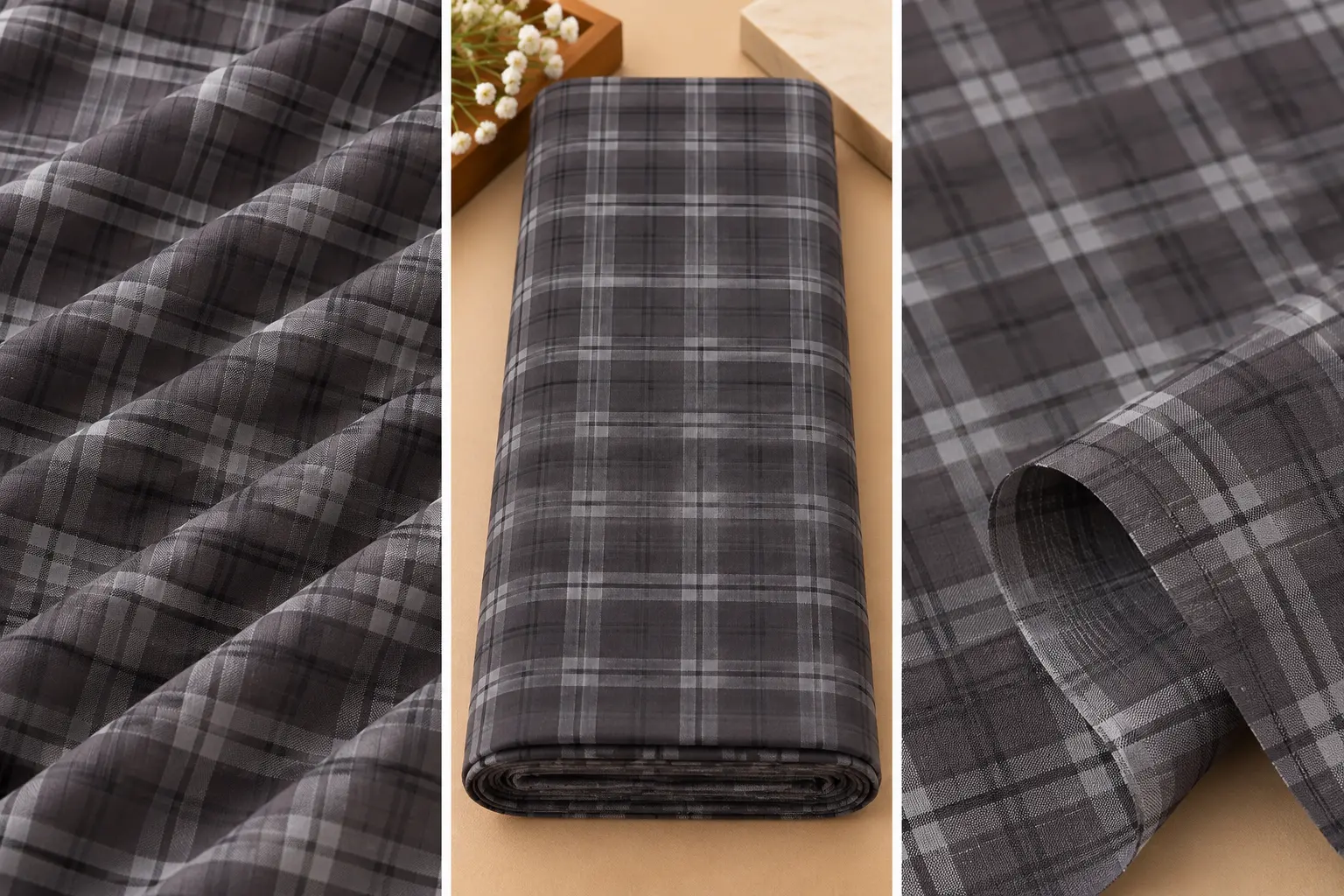 Premium Classic Tartan Check Shirt Fabric
