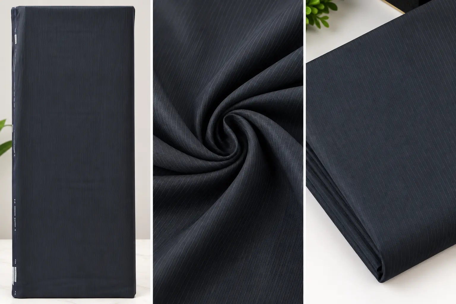 Premium Fine Pinstripe Suit Fabric